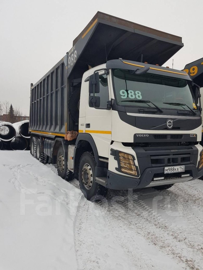 Вольво фм самосвал 8х4