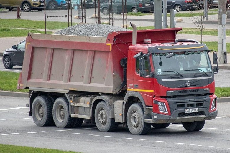 Вольво фмх 8 х 4 самосвал