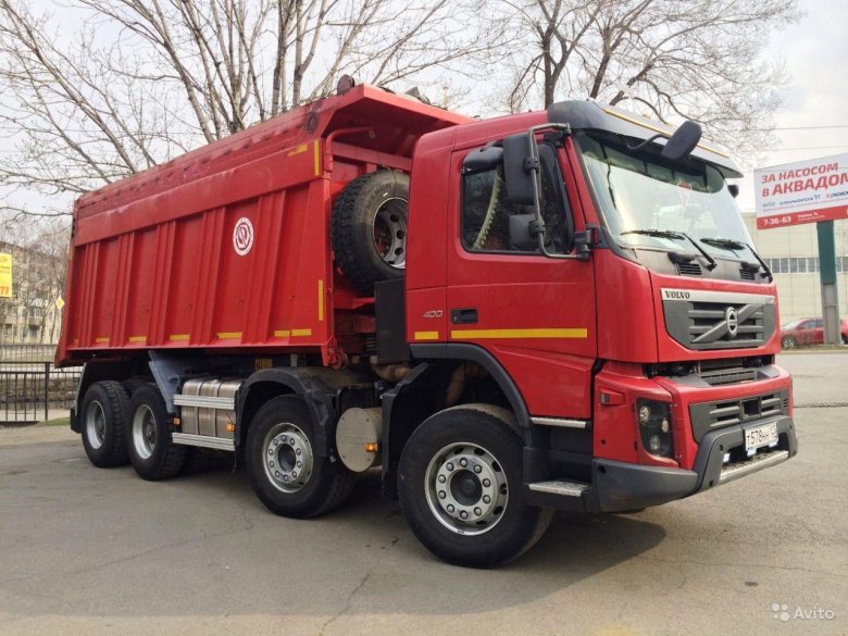 Самосвал вольво 8 х 4