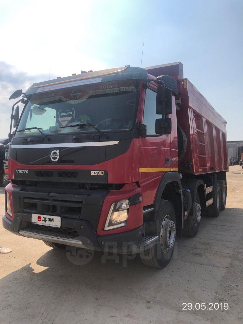 Самосвал вольво 8х4 fmx 460 новый