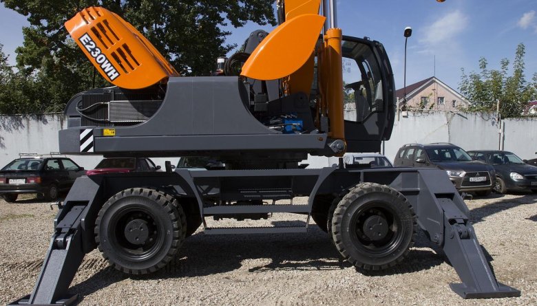 Е230wh экскаватор-перегружатель
