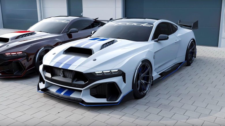 Ford mustang shelby gt500 by hycade