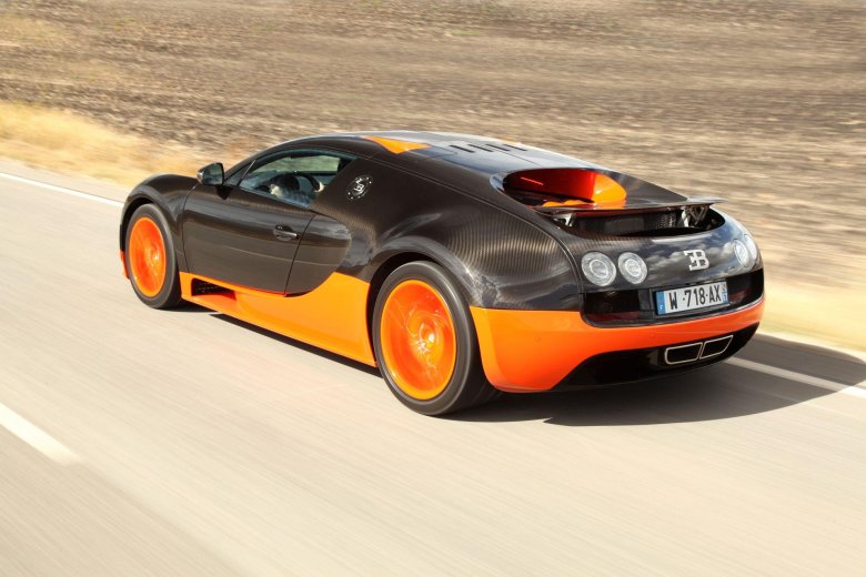 Машина bugatti veyron 16.4 supersport
