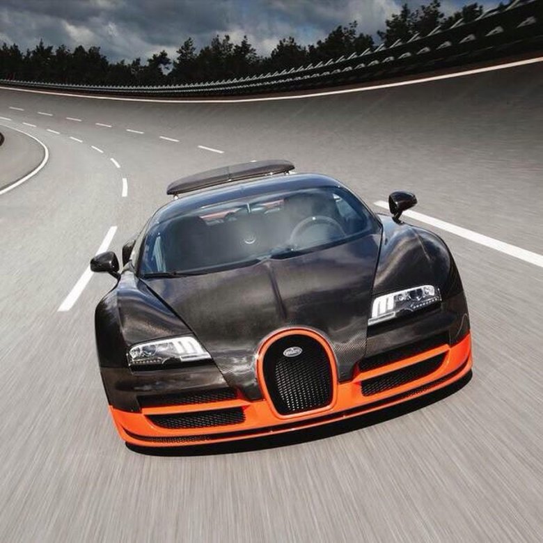 Автомобиль bugatti veyron 16.4