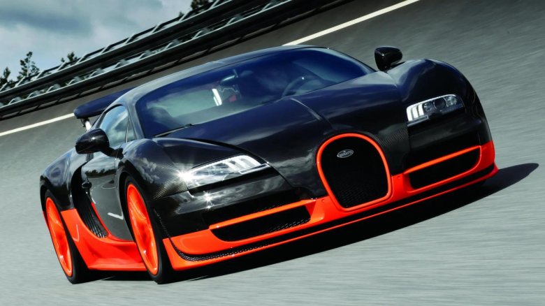 Автомобиль bugatti veyron