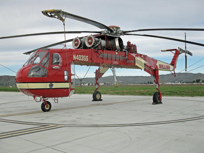 Вертолёт кран sikorsky s 64