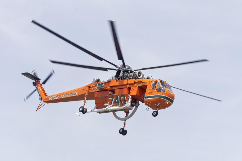 Sikorsky s-64f skycrane - erickson air-crane