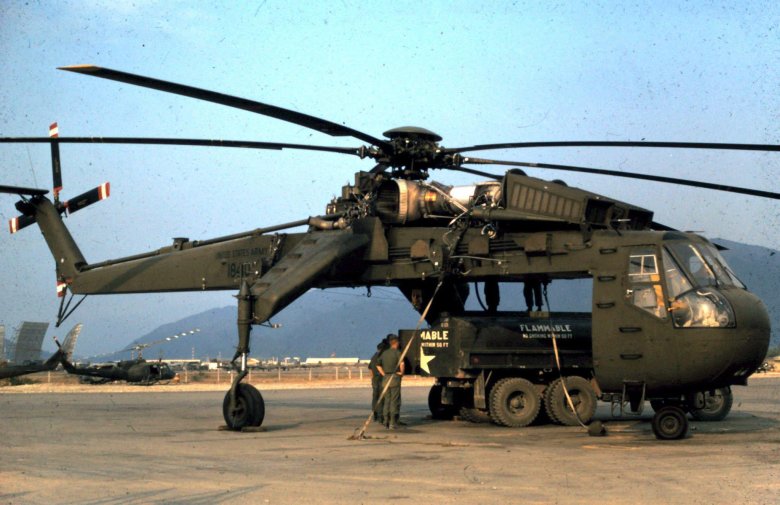 Вертолет sikorsky ch 54