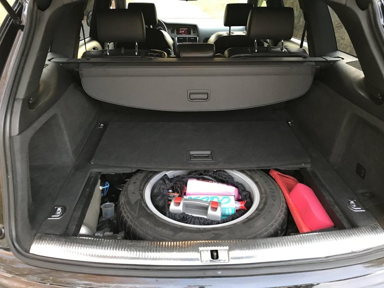 Комплектация багажника ауди q7