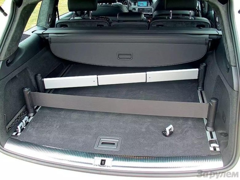 Шторка багажника audi q7