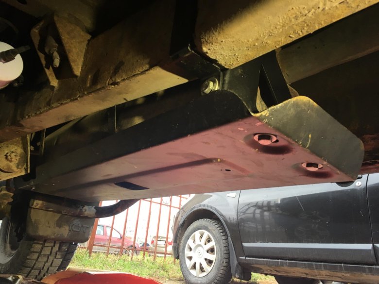 Защита топливных баков уаз патриот