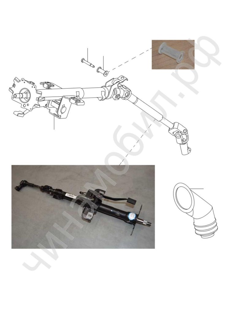 Рулевая рейка чери м11 артикул