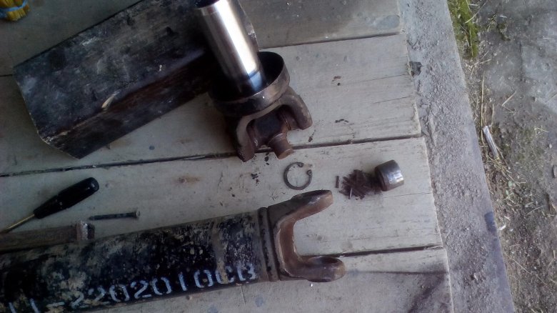 Замена крестовины карданного вала