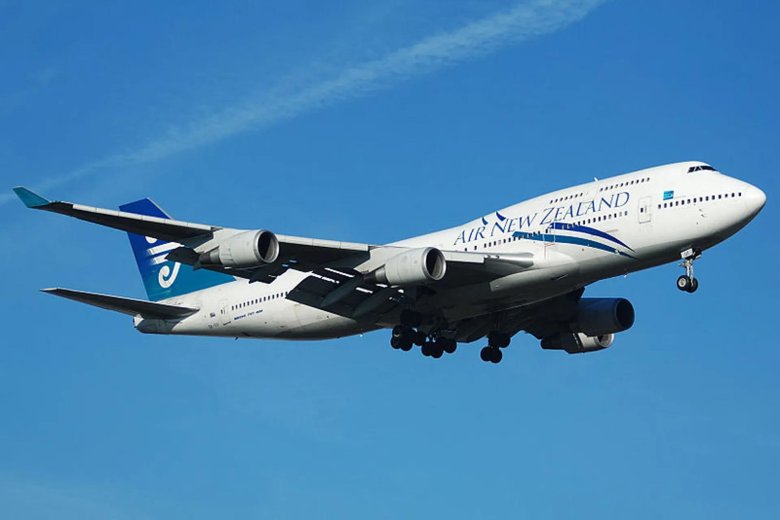 Boeing 747-400 air new zealand