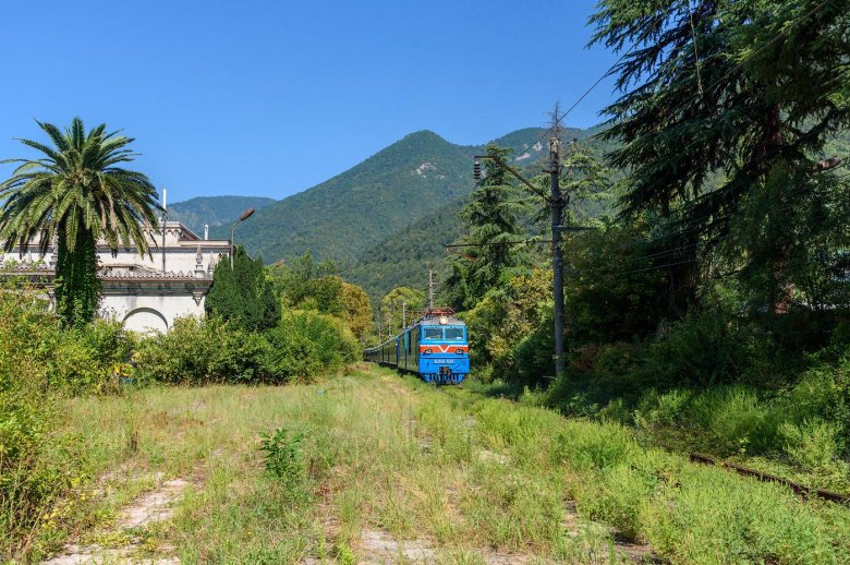 Абхазия перегон цандрыпш - гагра