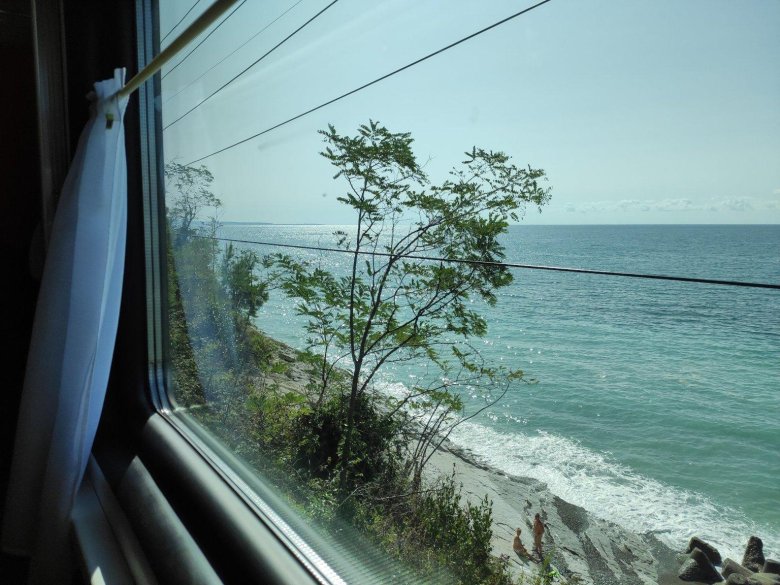 Поезд 927 туристический туапсе гагра