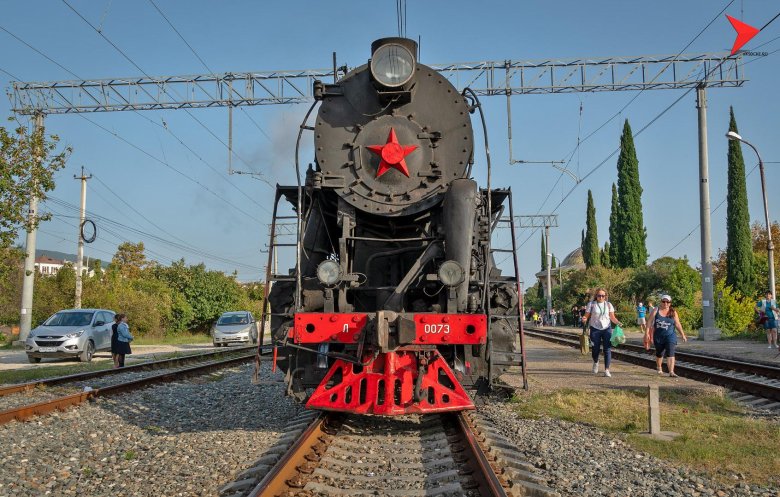 Ретро поезд сочи гагра