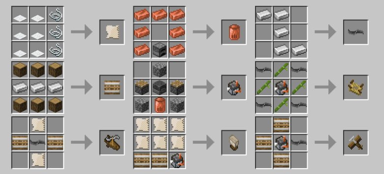 Кузница майнкрафт крафт