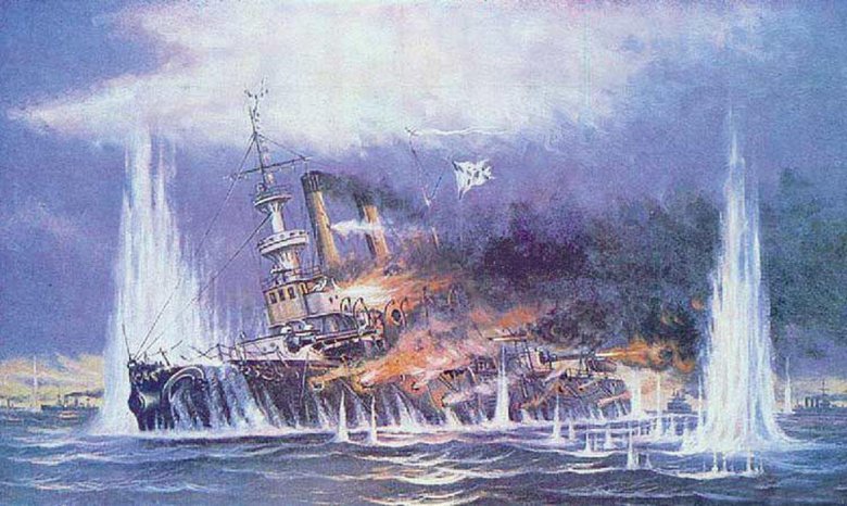 Цусимское сражение русско японская война