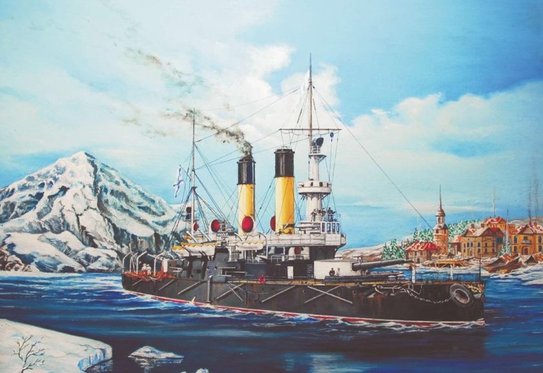 Эскадренный броненосец петр великий