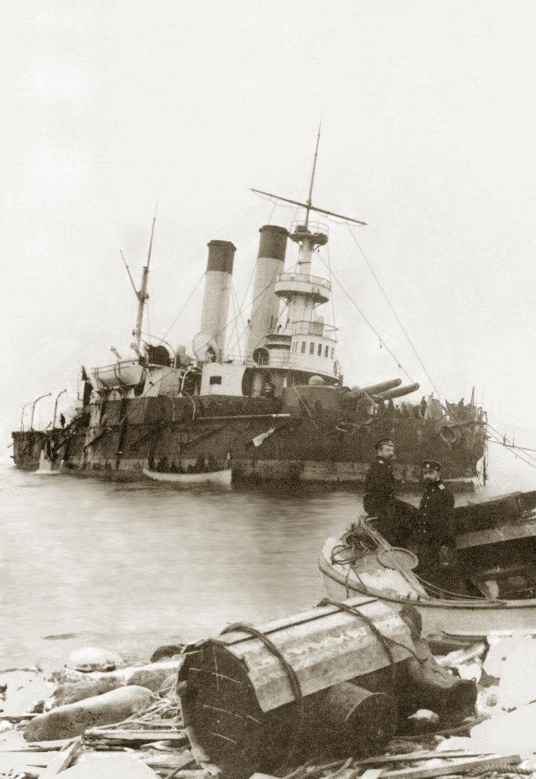 Броненосец береговой обороны адмирал сенявин