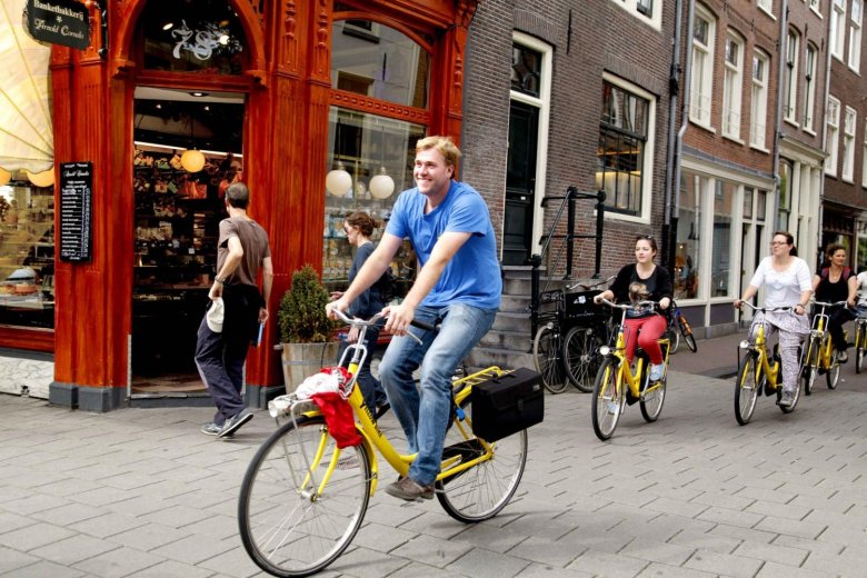 Амстердам велодорожки