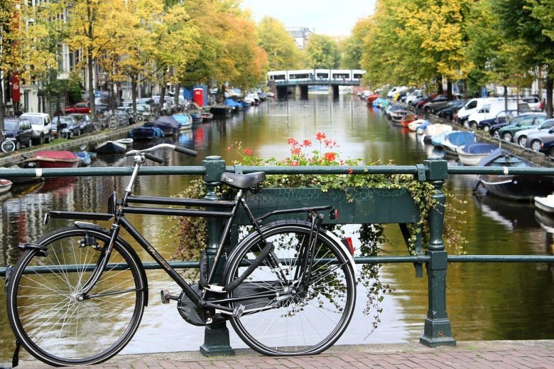 Canal in amsterdam