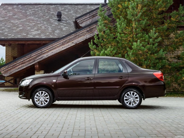 Датсун он до цвет лава