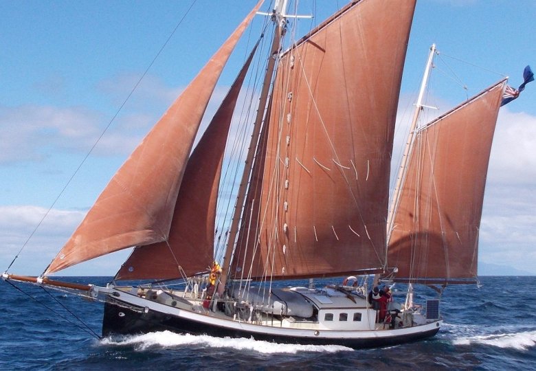 Парусная яхта кеч