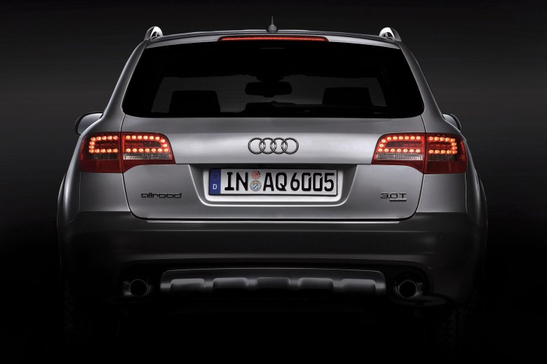 Audi a6 avant 2008 сзади