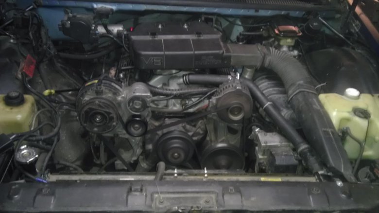 Подкапотное пространство шевроле каприз