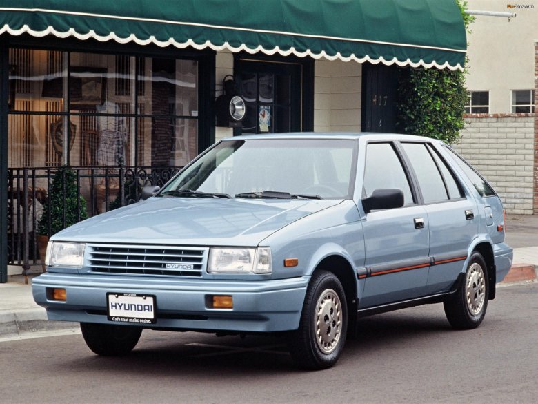 Hyundai excel 1989