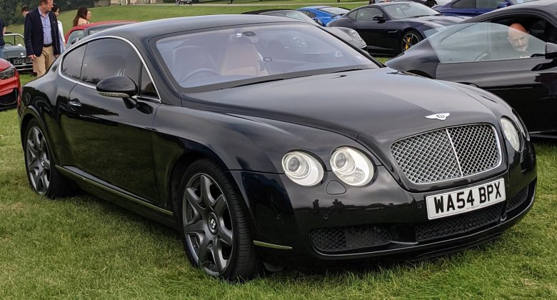 Bentley continental gt 2007 black