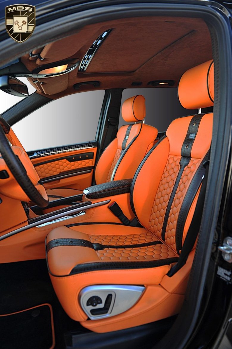 Mercedes g brabus 900 оранжевый салон