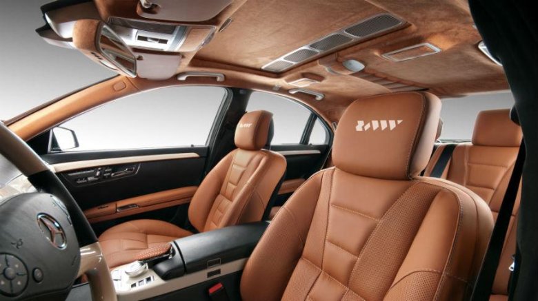 Mercedes benz w 221 салон