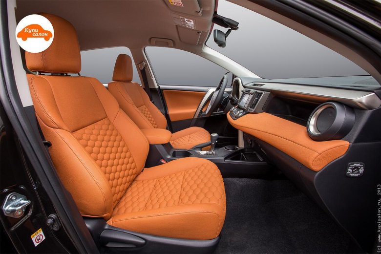 Салон тойота рав 4