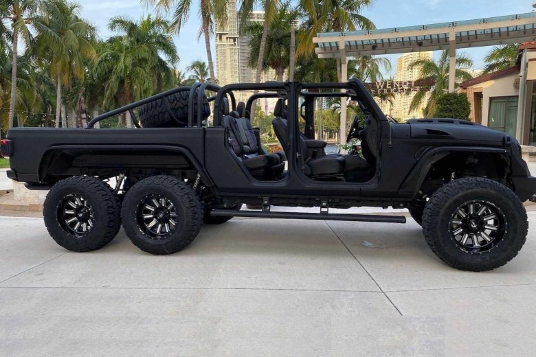Jeep wrangler rubicon 6x6