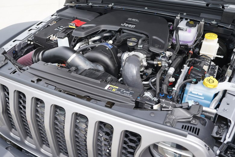 Jeep supercharger