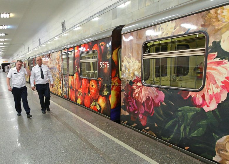 Поезда московского метрополитена