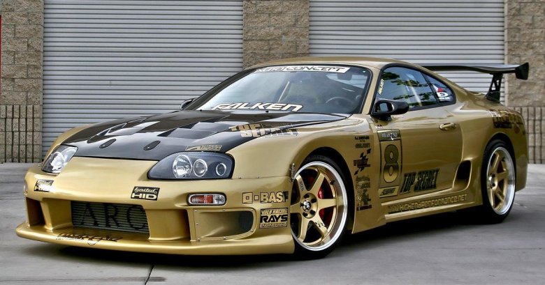 Toyota supra top secret