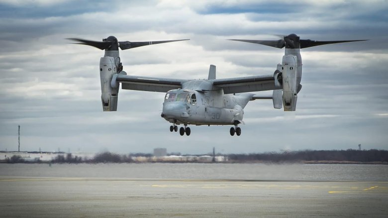 Американский конвертоплан v-22 osprey