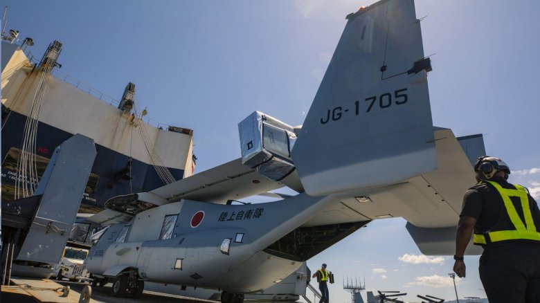 Конвертоплан bell v-22 osprey