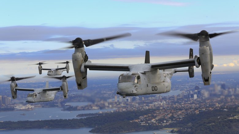 Конвертоплан mv-22b osprey