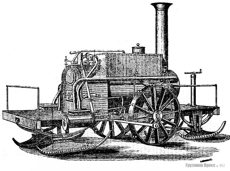 Первый паровой автомобиль