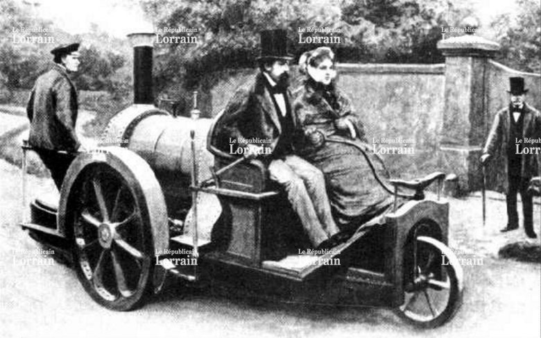 Паровой автомобиль 1860