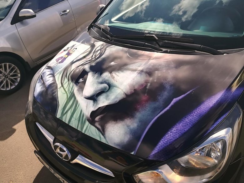 Машина джокер винил