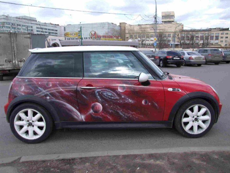 Машина гимаева с аэрографией