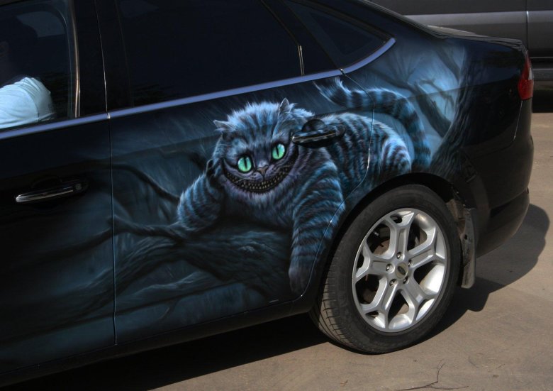 Винилография чеширский кот