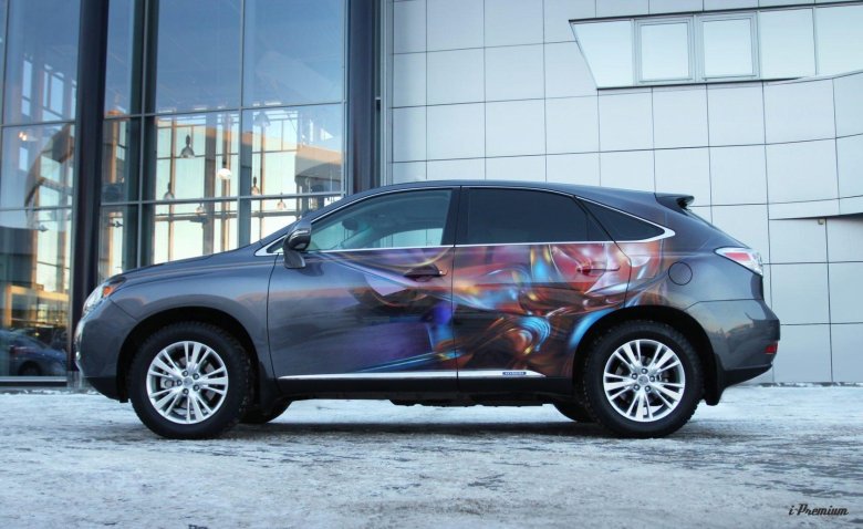 Аэрография лексус