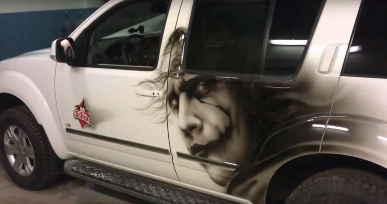 Аэрография на форд эксплорер